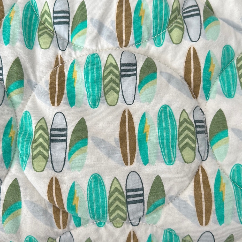 Kate Quinn surfboard quilt